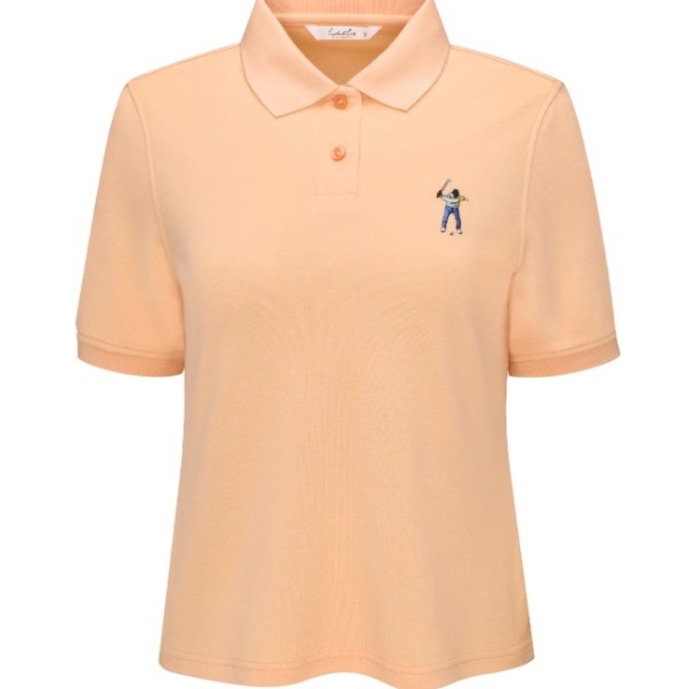 Eastside Golf Orange Pique Polo Shirt
